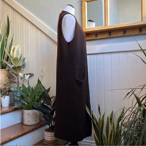 Like New Ralph Lauren Collection. Purple Label 100% cashmere Long Vest Coat - Picture 10 of 11